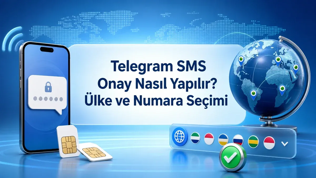 Telegram SMS Onay Nasıl Yapılır? Ülke ve Numara Seçimi Telegram SMS Onay Nasıl Yapılır? Ülke ve Numara Seçimi