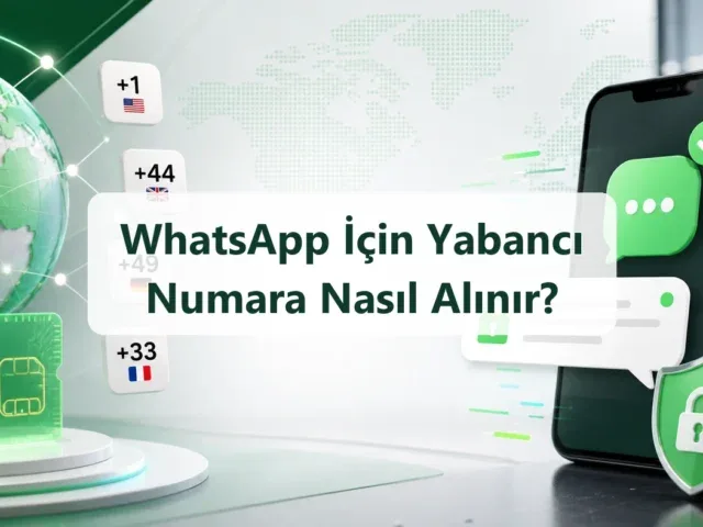 WhatsApp İçin Yabancı Numara Nasıl Alınır? WhatsApp İçin Yabancı Numara Nasıl Alınır?
