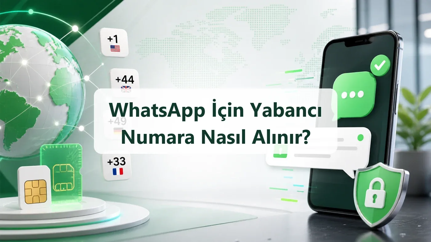 WhatsApp İçin Yabancı Numara Nasıl Alınır? WhatsApp İçin Yabancı Numara Nasıl Alınır?